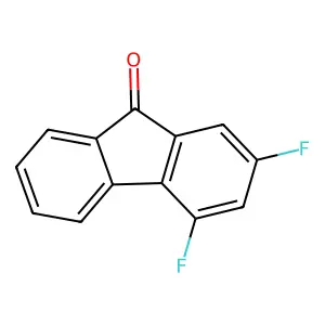 2,4-Difluoro-9H-fluoren-9-one structure