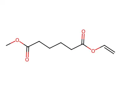己二酸甲基乙烯酯 structure