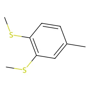 3,4-Bis(methylthio)toluene structure