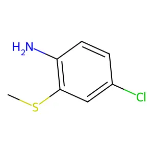 4-Chloro-2-(methylsulfanyl)aniline structure