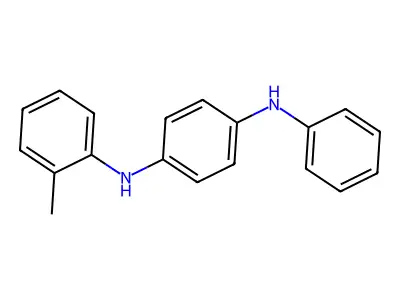 1,4-Benzenediamine, N-(2-methylphenyl)-N'-phenyl- structure