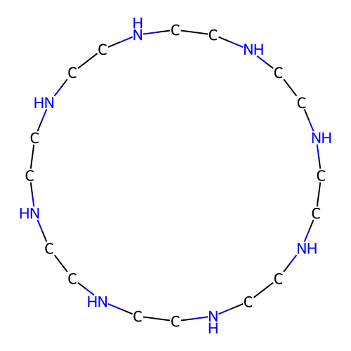1,4,7,10,13,16,19,22-Octaazacyclotetracosane structure