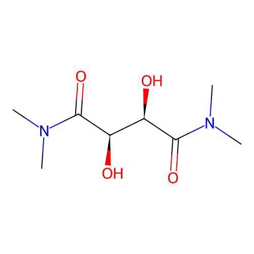 N,N,N',N'-Tetramethyl-L-tartramide structure