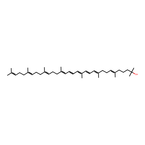 Hydroxyphytofluene structure