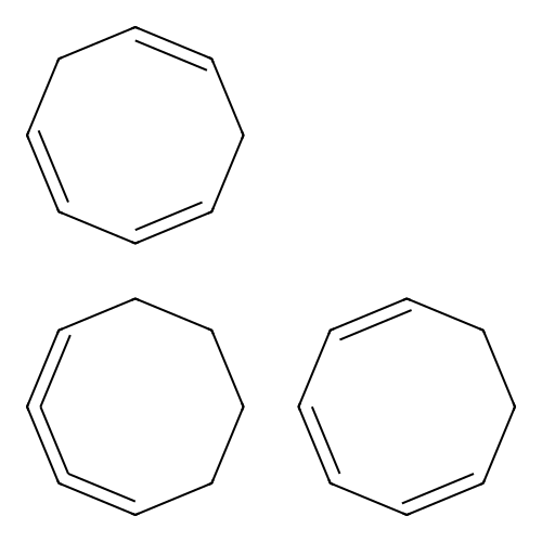 Cyclooctatrienes structure