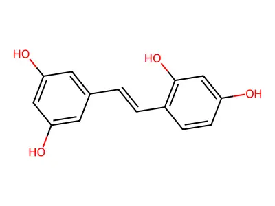 氧化白藜芦醇 structure