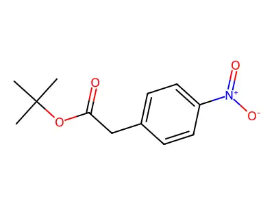 Tert-butyl 2-(4-nitrophenyl)acetate structure