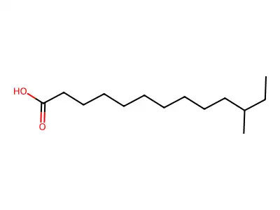 11-Methyltridecanoic acid structure