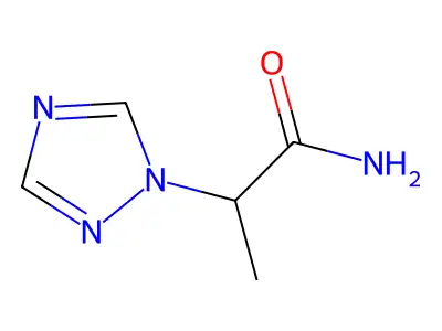 2-(1H-1,2,4-triazol-1-yl)propanamide structure