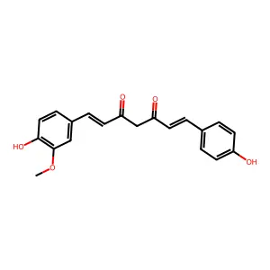 1-(4-Hydroxy-3-methoxyphenyl)-7-(4-hydroxyphenyl)-1,6-heptadiene-3,5-dione structure