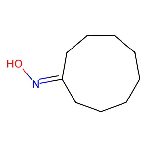 Cyclononanone, oxime structure