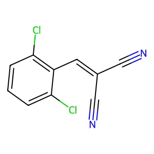Propanedinitrile, ((2,6-dichlorophenyl)methylene)- structure