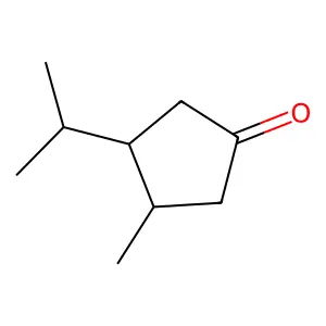 Cyclopentanone, 3-methyl-4-(1-methylethyl)-, (3R,4R)-rel- structure