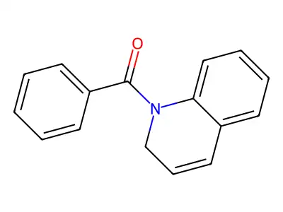 Quinoline, 1,2-dihydro-1-benzoyl- structure