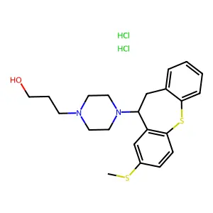 Oxyprothepin dihydrochloride dihydrate structure