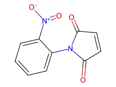 N-(邻硝基苯基)马来酰亚胺 structure