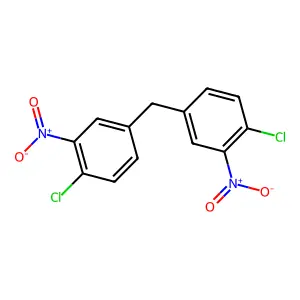 1,1'-Methylenebis[4-chloro-3-nitrobenzene] structure