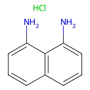 Naphthalene-1,8-diamine hydrochloride structure