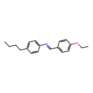 4'-Ethoxybenzylidene-4-butylaniline structure