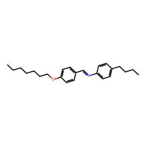 4-Butyl-N-[[4-(heptyloxy)phenyl]methylene]benzenamine structure