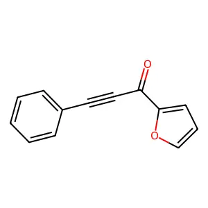 2-Propyn-1-one, 1-(2-furanyl)-3-phenyl- structure