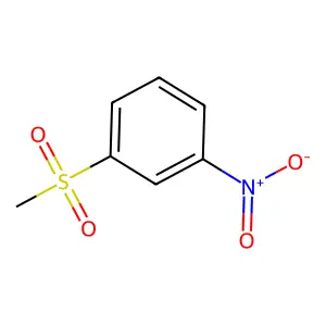 1-(Methylsulfonyl)-3-nitrobenzene structure
