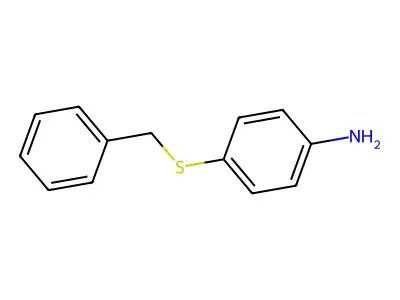 4-(Benzylsulfanyl)aniline structure
