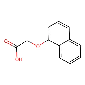 Naphthoxyacetic acid structure