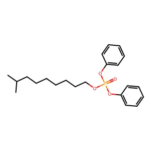 异癸基二苯基磷酸酯 structure