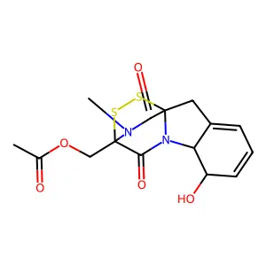 Gliotoxin monoacetate structure