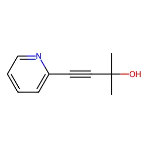 2-Methyl-4-(pyridin-2-yl)but-3-yn-2-ol structure