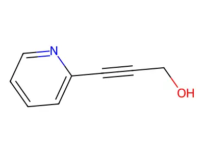 3-(Pyridin-2-yl)prop-2-yn-1-ol structure