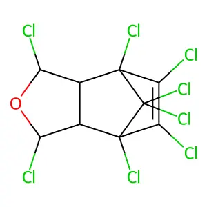 碳氯灵 structure