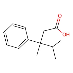 3,4-Dimethyl-3-phenylpentanoic acid structure
