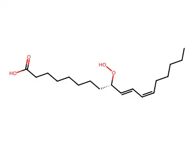 9-氢过氧十八碳-10,12-二烯酸 structure
