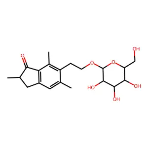 (2R)-Pteroside B structure