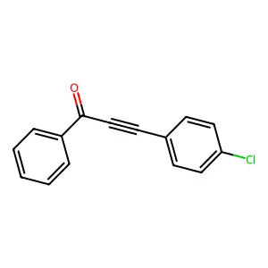 3-(4-Chlorophenyl)-1-phenylprop-2-yn-1-one structure