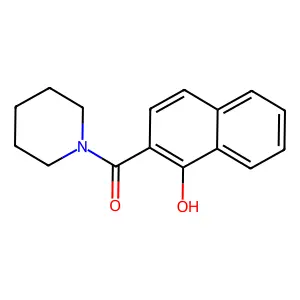 1-Hydroxy-2-naphthopiperidide structure