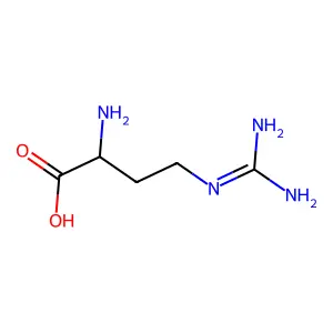 2-Amino-4-(hydrazinylmethylideneamino)butanoic acid structure