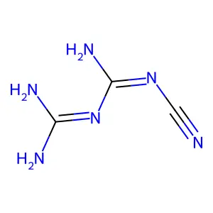 双氰胺 structure