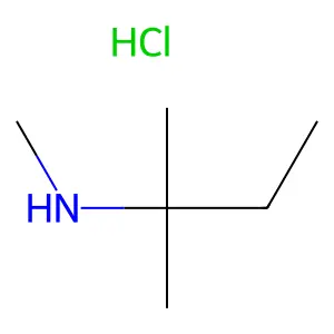 Propylamine, N,1,1-trimethyl-, hydrochloride structure