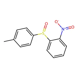 Benzene, 1-[(4-methylphenyl)sulfinyl]-2-nitro- structure