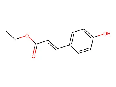 Ethyl coumarate structure