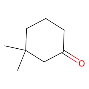 Cyclohexanone, 3,3-dimethyl- structure