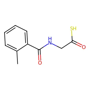 Methyl thionohippurate structure