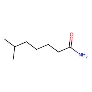 6-Methylheptanamide structure