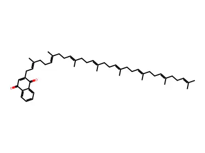 2-Demethylmenaquinone-8 structure
