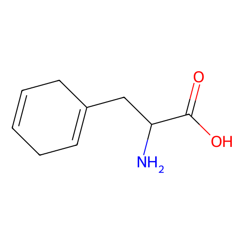 DL-2,5-Dihydrophenylalanine structure