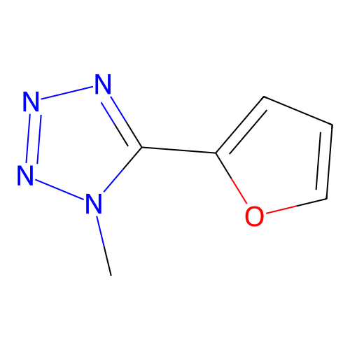 5-(Furan-2-yl)-1-methyltetrazole structure