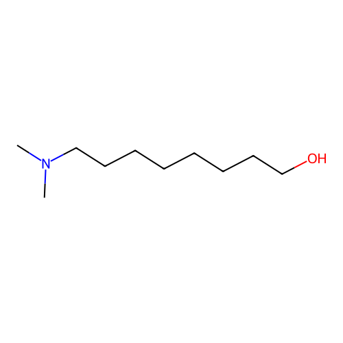 8-Dimethylamino-1-octanol structure